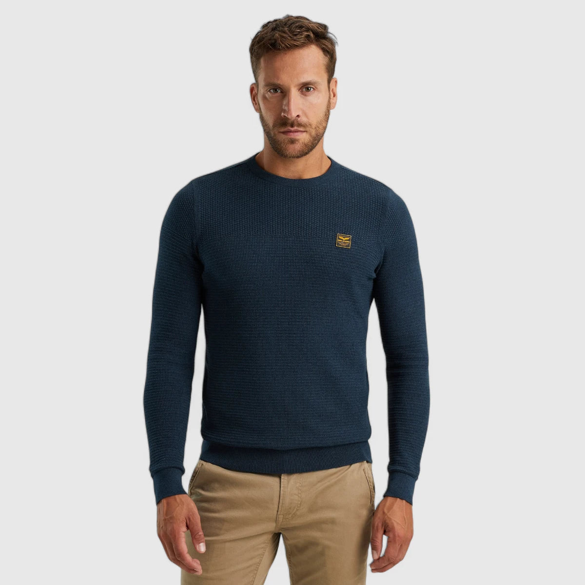 PKW2410300-5281 PME Legend Round Neck Cotton Mouline Salute