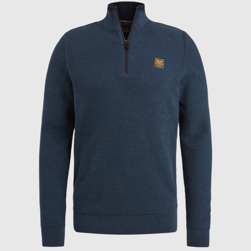 PKW2410301-5281 PME Legend Half zip collar cotton mouline