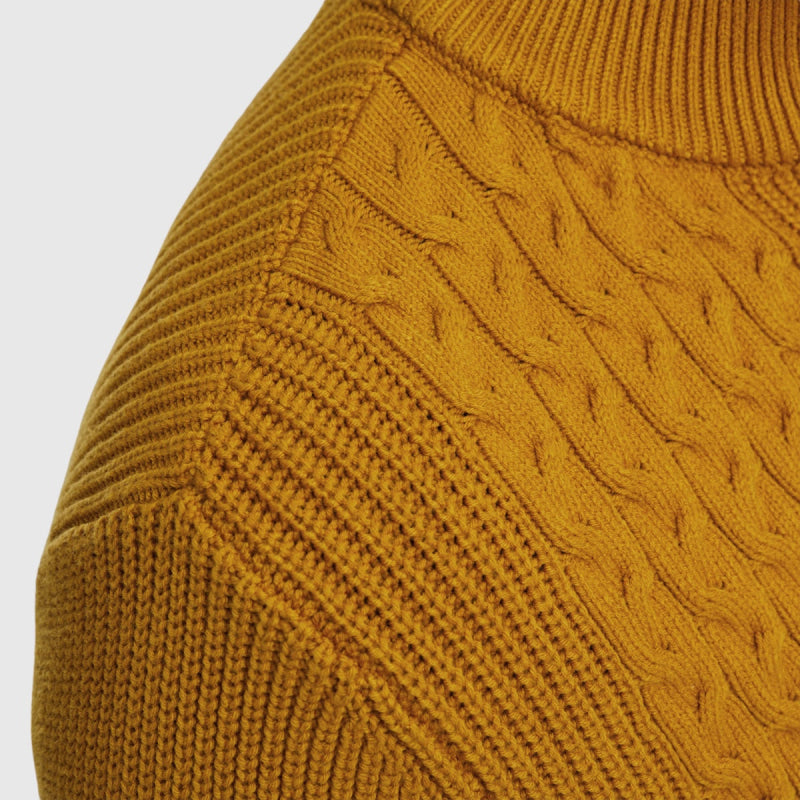 PKW2410305-1119 PME Legend Half zip collar cotton mix cable