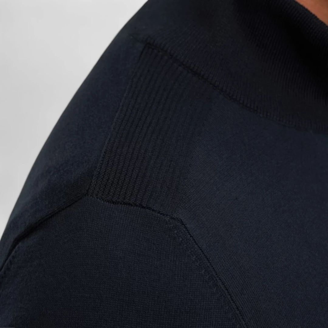 PKW2508303-5073 PME Legend Knitwear Half Zip Collar Cotton Sky Captain/Blauw