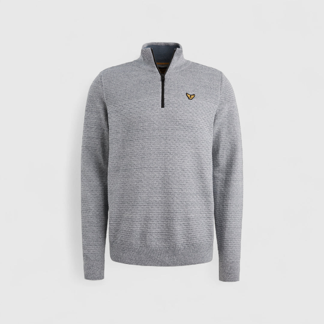 PKW2511311-5301 PME Legend Half Zip Collar Colormix Vintage Indigo