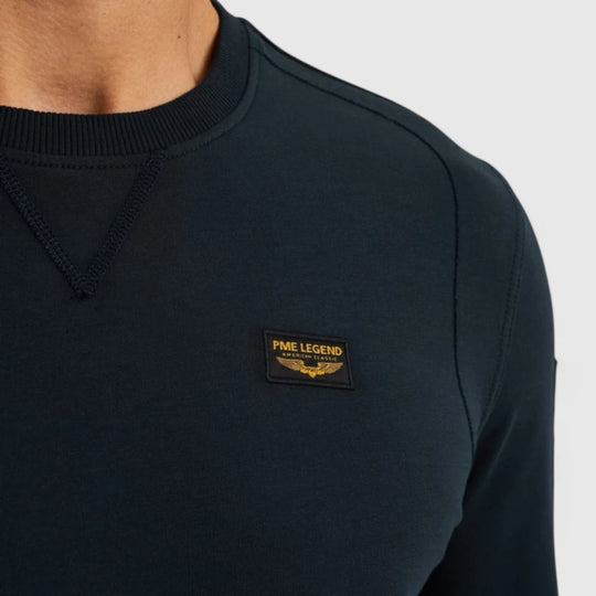 PLS0000431-5073 Round Neck Airstrip Sweat Sky Captain