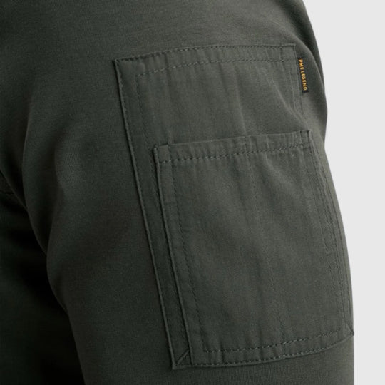 PLS0000431-8039 PME Legnd Round Neck Airstrip Sweat Beluga