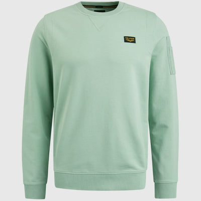 pls2309499 6017 round neck airstrip sweat pme legend sweater jadeite