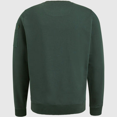 pls2309499 6429 round neck airstrip sweat pme legend sweater scarab back