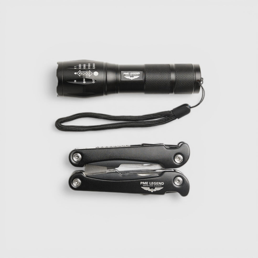 PMMULTITOOL PME Legend Multitool & Zaklamp Giftset