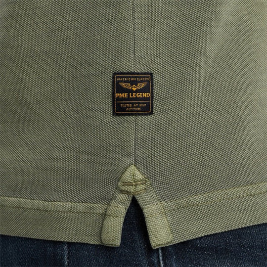 ppss2402850-6149 short sleeve polo garment pique pme legend green crop6