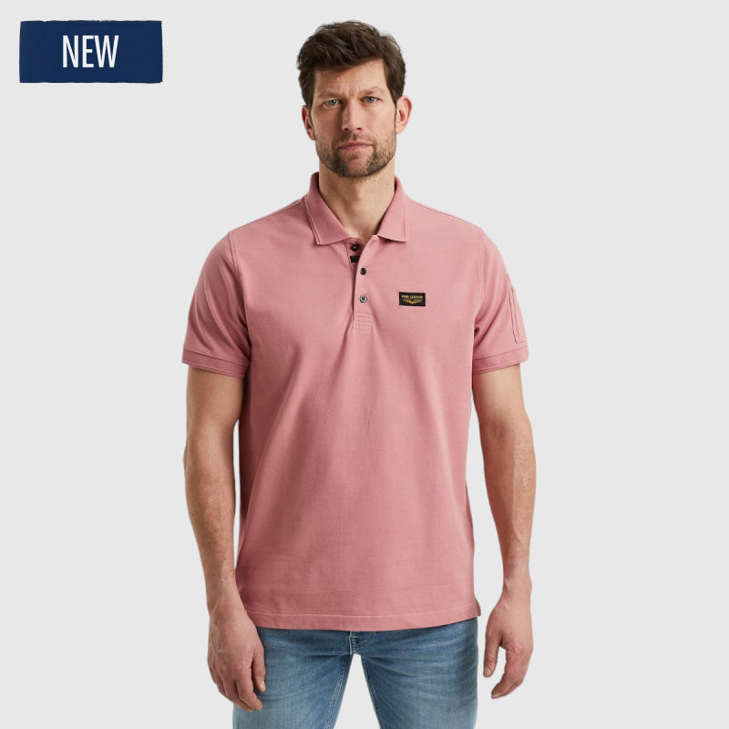 ppss2403899-3163 short sleeve trackway polo pme legend polo rose