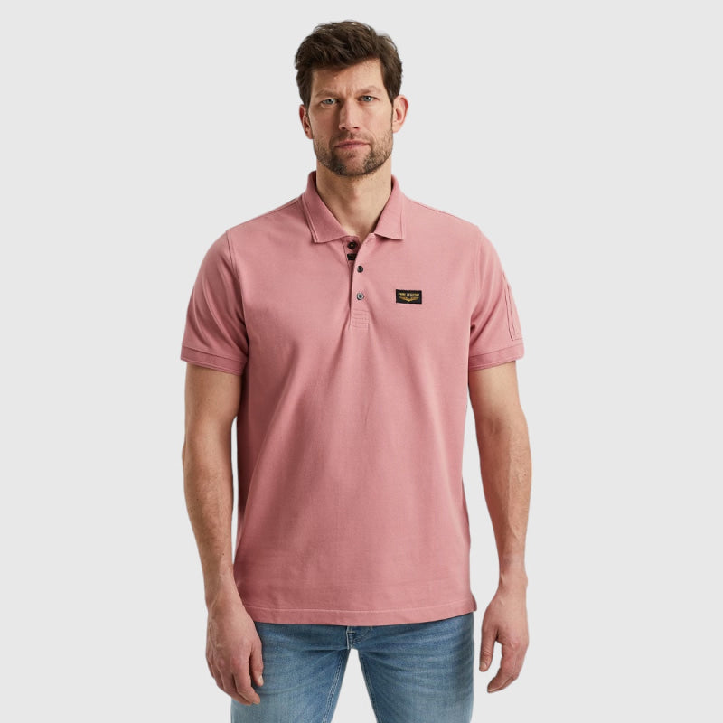 ppss2403899-3163 short sleeve trackway polo pme legend polo rose