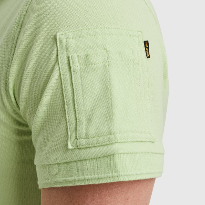 ppss2403899-6356  short sleeve trackway polo pme legend polo lime crop1