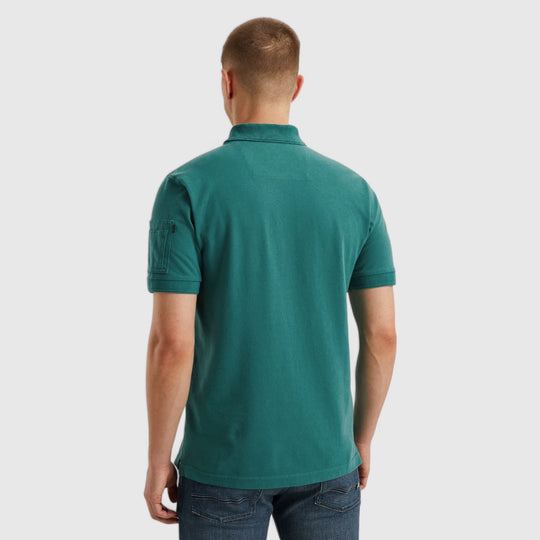 PPSS2502899-6072 PME Legend Short Sleeve Trackway Polo groen