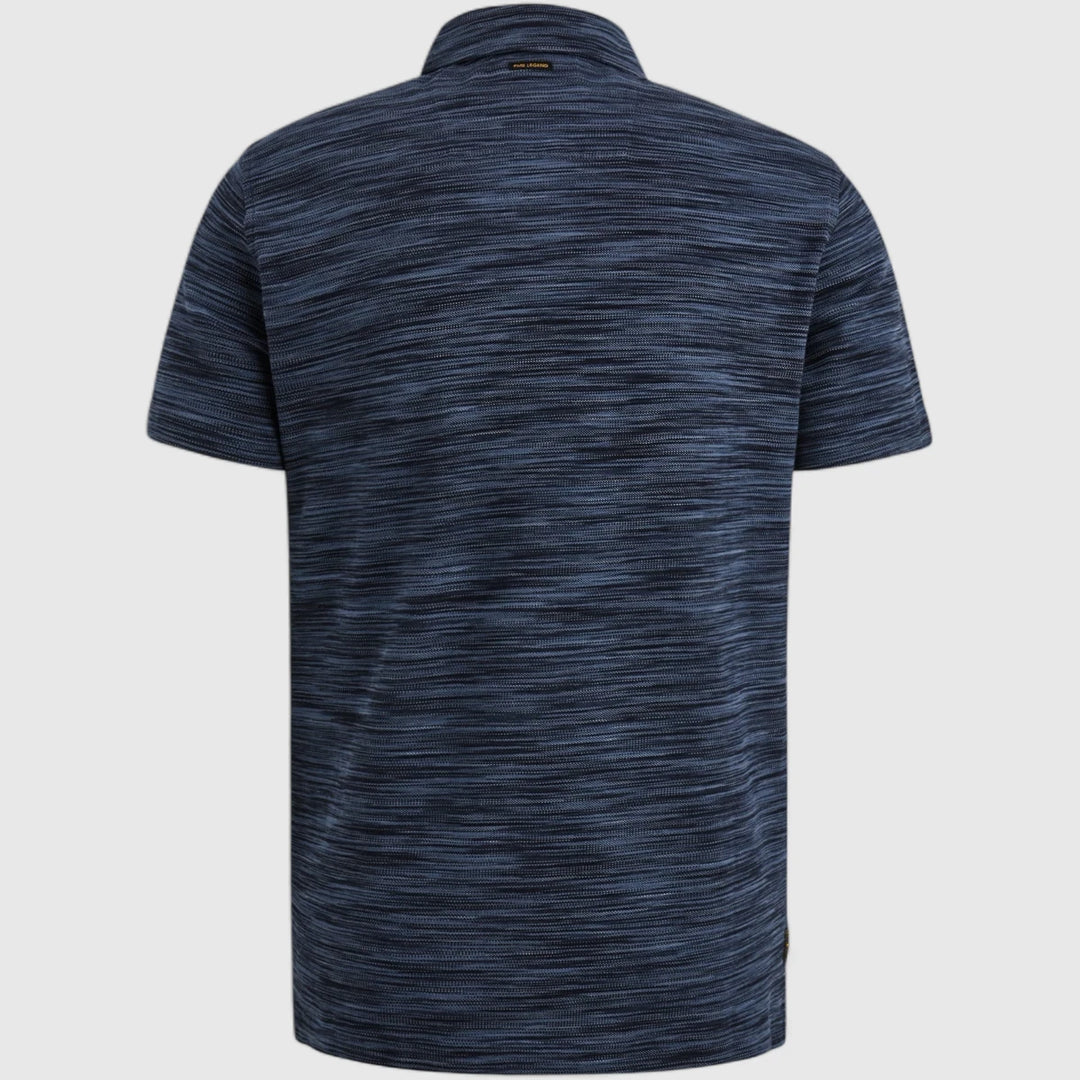 PPSS2504853-5281 PME Legend Polo Stripe Space Dyed Salute