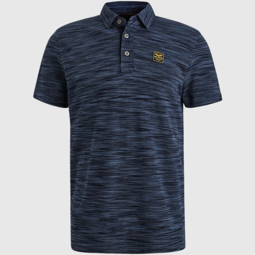 PPSS2504853-5281 PME Legend Polo Stripe Space Dyed Salute