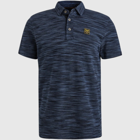 PPSS2504853-5281 PME Legend Polo Stripe Space Dyed Salute
