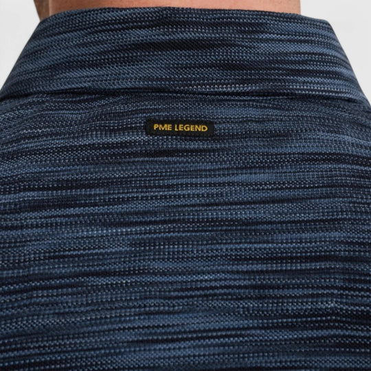PPSS2504853-5281 PME Legend Polo Stripe Space Dyed Salute