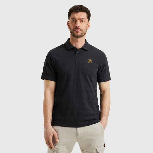 PPSS2504854-5281 PME Legend Polo Jacquard Jersey Stripe Salute