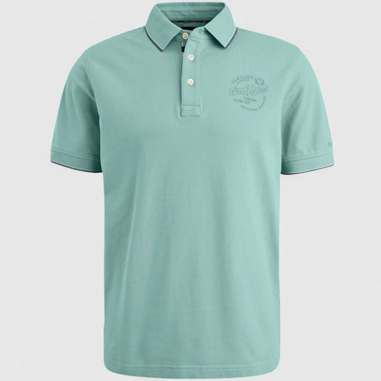 PPSS2504867-5149 PME Legend Polo Stretch Pique Package Cameo Blue