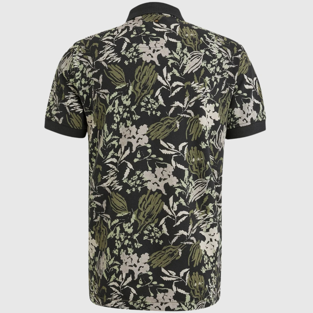 PPSS2504879-5281 PME Legend Polo Printed Fine Pique Salute