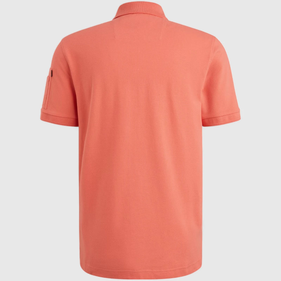PPSS2504899-3067 PME Legend Short Sleeve Trackway Polo Porcelain Rose