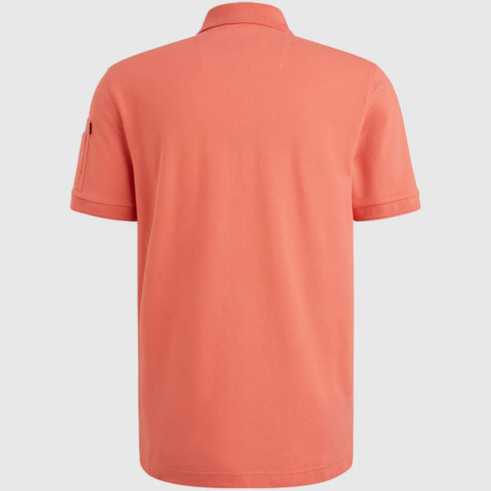 PPSS2504899-3067 PME Legend Short Sleeve Trackway Polo Porcelain Rose