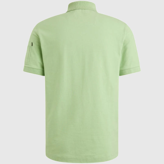 PPSS2504899-6258 PME Legend Short Sleeve Trackway Polo Quiet Green