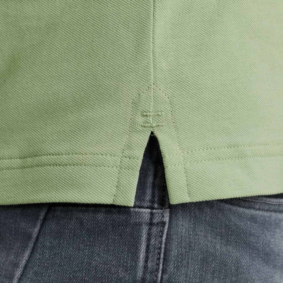 PPSS2504899-6258 PME Legend Short Sleeve Trackway Polo Quiet Green