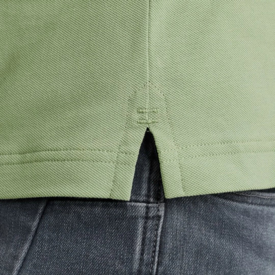 PPSS2504899-6258 PME Legend Short Sleeve Trackway Polo Quiet Green