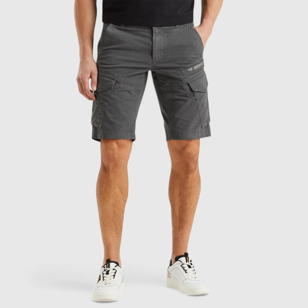 PSH2504661-9117 PME Legend Shorts Nordrop Cargo Stretch Twill Turbulence/Grey