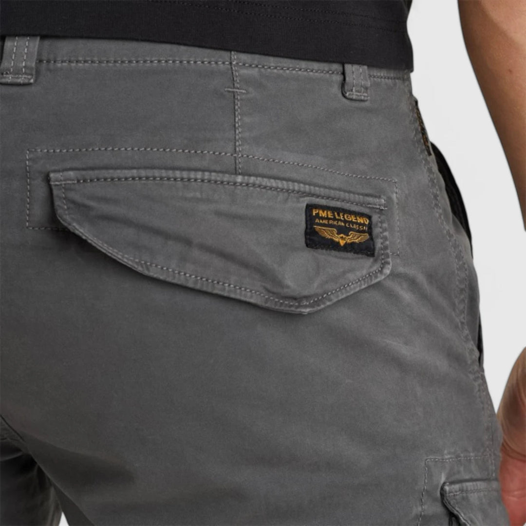 PSH2504661-9117 PME Legend Shorts Nordrop Cargo Stretch Twill Turbulence/Grey