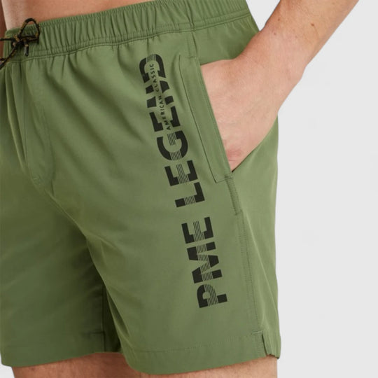 PSH2504671-6210 PME Legend Swimshorts Solid Logo Light Green