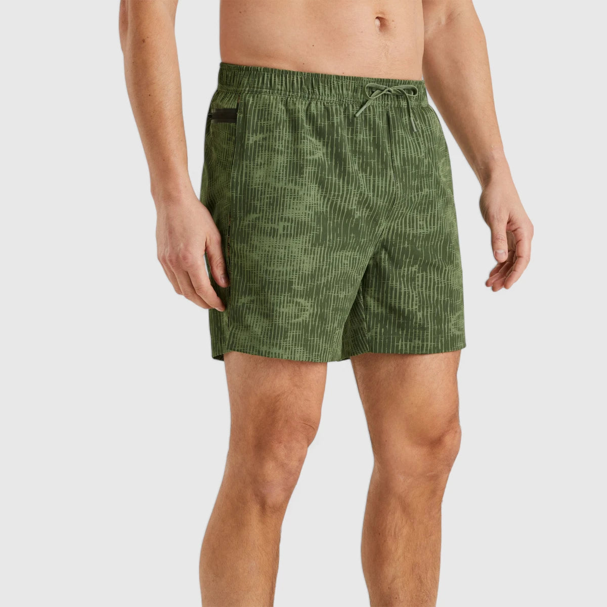 PSH2504673-6210 PME Legend Swimshorts Allover Dessin Vineyard Green