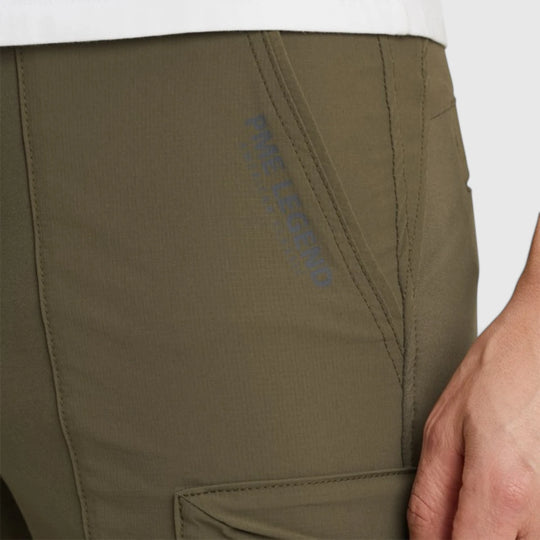 PSH2504691-6416 PME Legend Shorts Airylon Cargo Tech Fabric Sweat Olive Night