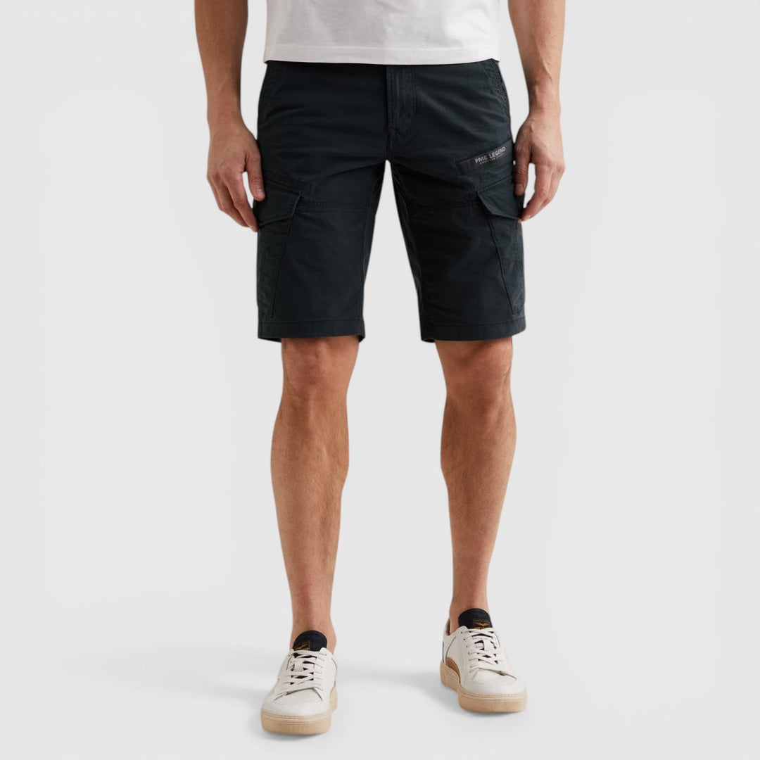 PSH2604661-5282 PME Legend Korte Broek Nordrop Cargo Stretch Twill Carbon / Donkerblauw