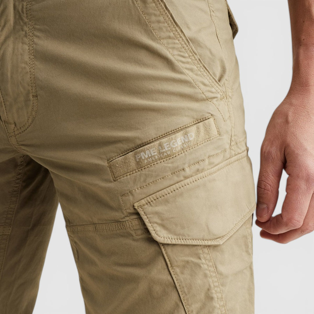 PSH2604661-8013 PME Legend Korte Broek Nordrop Cargo Stretch Twill Coriander / Khaki