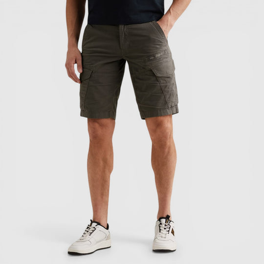 PSH2604661-9117 PME Legend Korte Broek Nordrop Cargo Stretch Twill Turbulence / Grijs