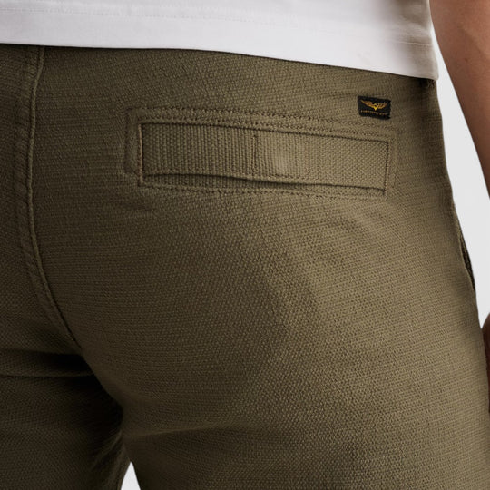 PSH2604665-6389 PME Legend Korte Broek Linen Structure Dusky Green / Groen