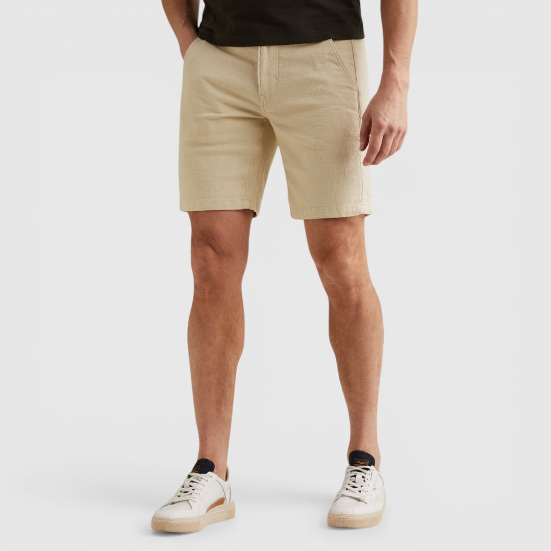 PSH2604665-7094 PME Legend Korte Broek Linen Structure Natural / Beige