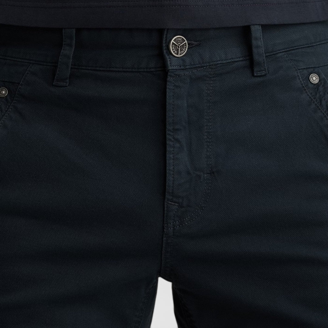 PSH2604687-5282 PME Legend Korte Broek Chino Spector Carbon / Blauw