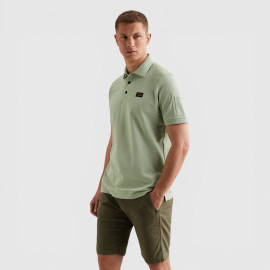 PSH2604687-6150 PME Legend Korte Broek Chino Spector Thyme / Groen