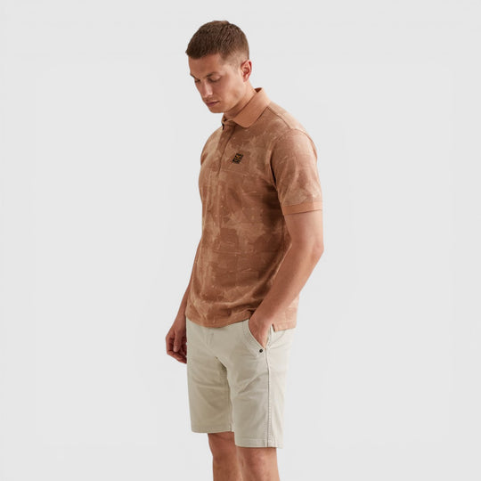 PSH2604687-9024 PME Legend Korte Broek Chino Spector Lunar Rock / Beige