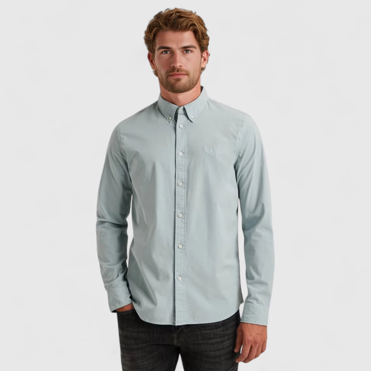 PSI000044-5300 PME Legend Overhemd American Classic Chambray Blue