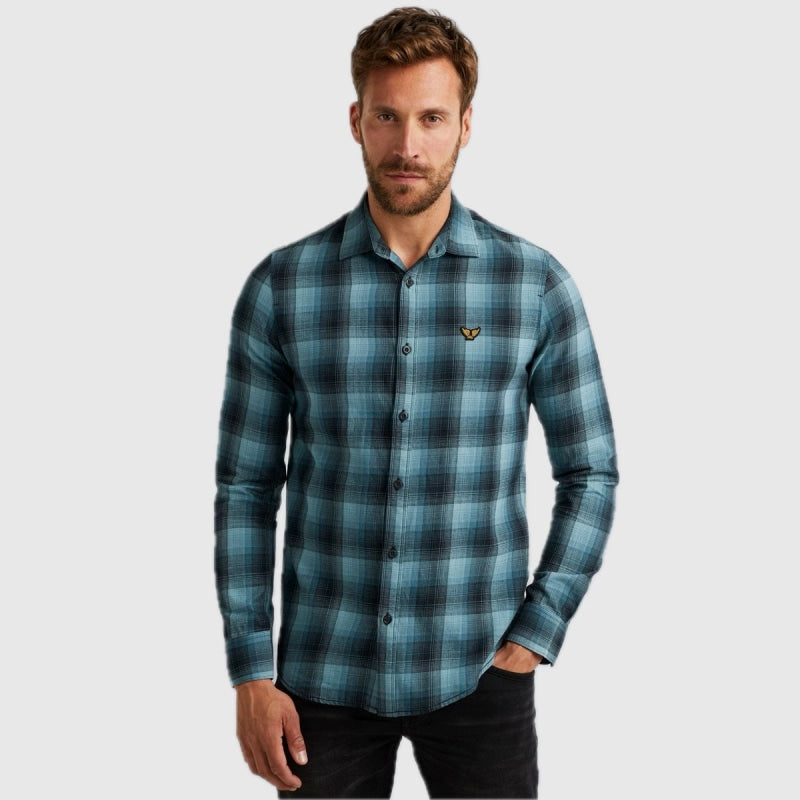 psi2310200 5281 long sleeve shirt cotton twill pme legend overhemd