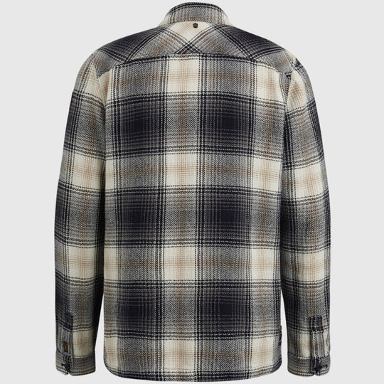 psi2310216 7014 long sleeve shirt yarndyed check pme legend overhemd back