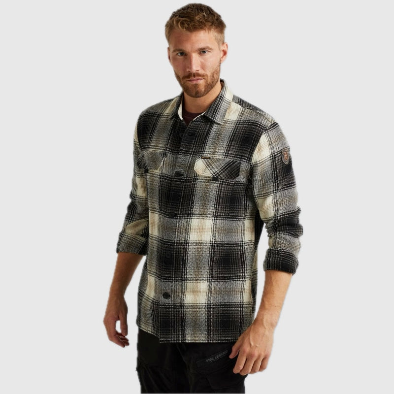 psi2310216 7014 long sleeve shirt yarndyed check pme legend overhemd