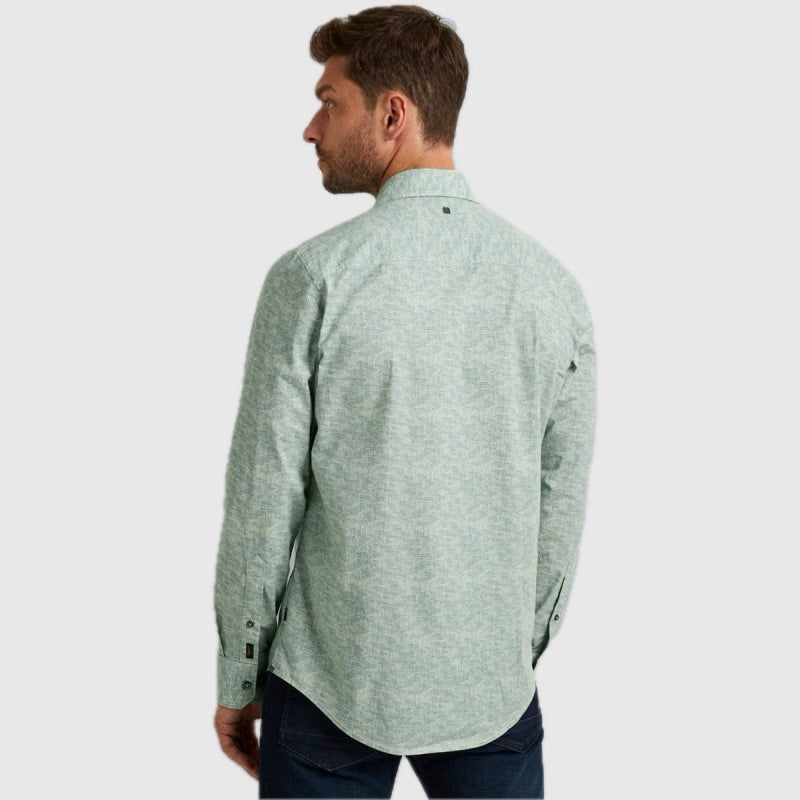 psi2311230 5152 long sleeve shirt print on poplin pme legend overhemd back