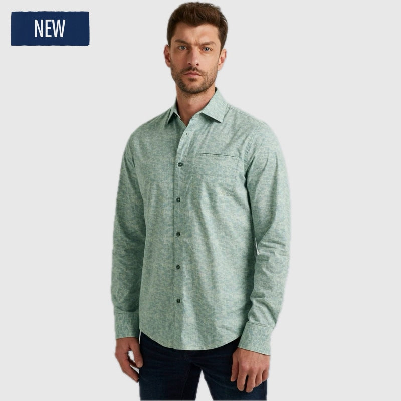 psi2311230 5152 long sleeve shirt print on poplin pme legend overhemd