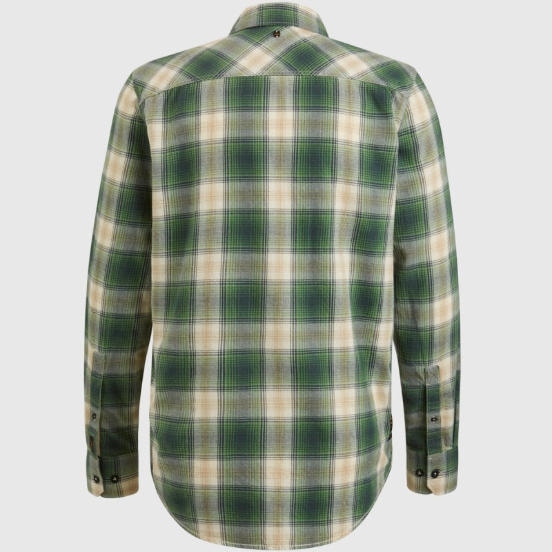 psi2311232 6130 long sleeve shirt cotton twill pme legend overhemd back