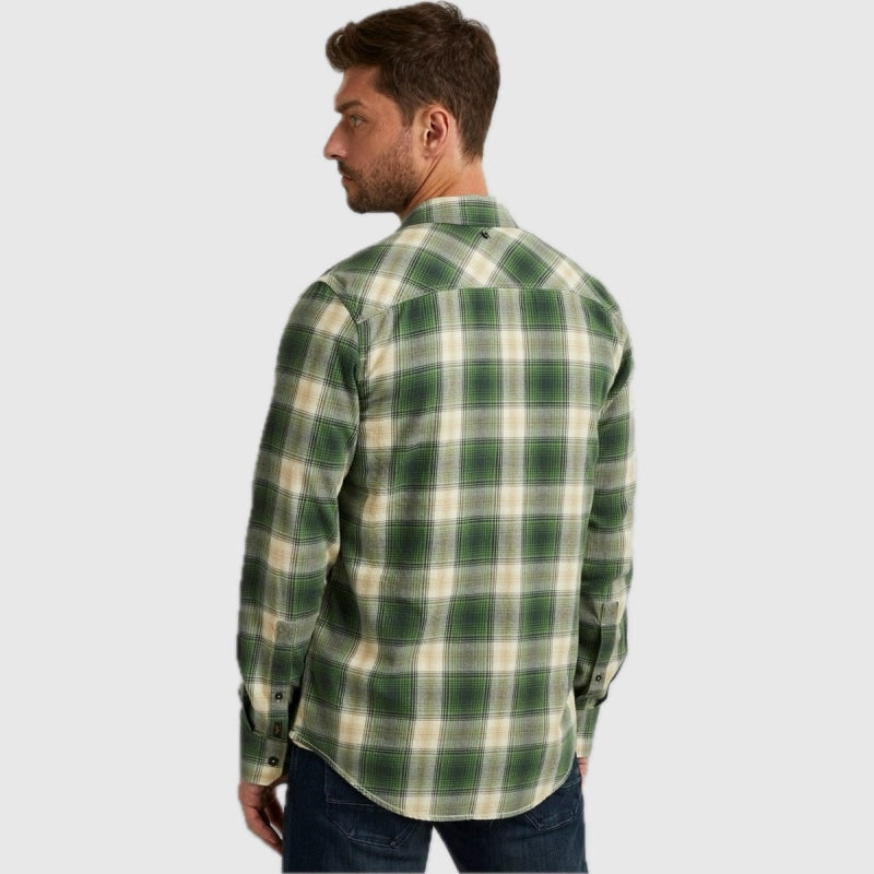 psi2311232 6130 long sleeve shirt cotton twill pme legend overhemd back