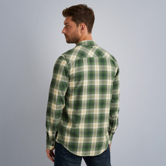 psi2311232 6130 long sleeve shirt cotton twill pme legend overhemd crop3