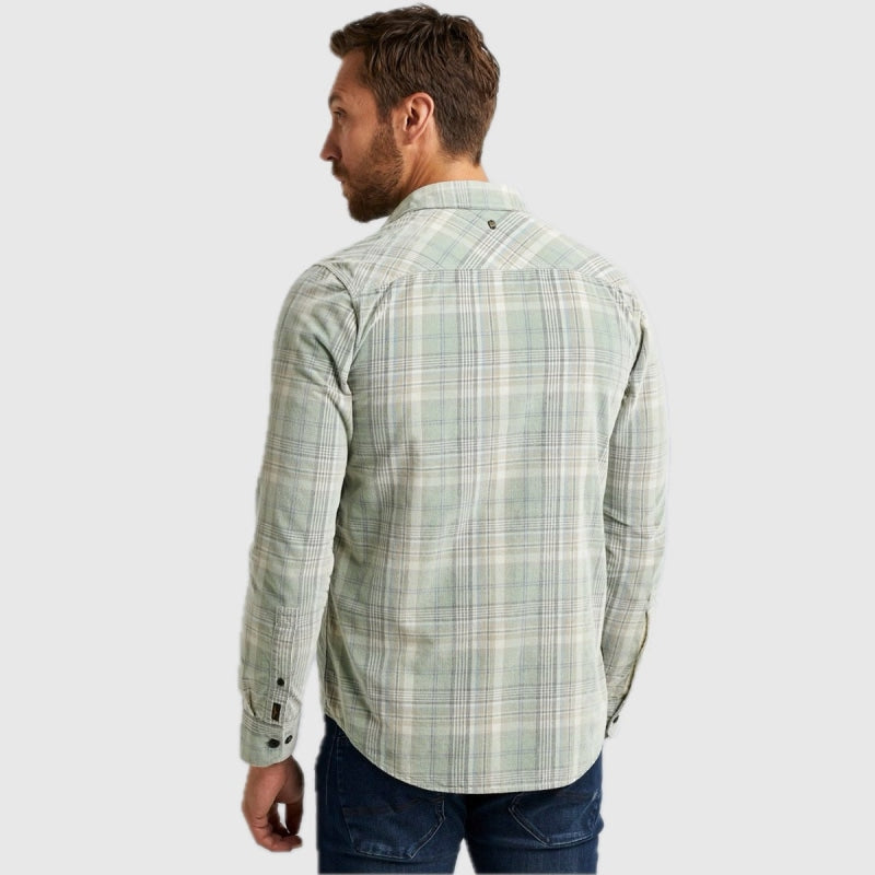 psi2311239 6415 shirt fine corduroy yarn dyed check pme legend overhemd back
